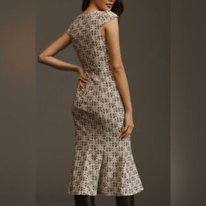 Anthropologie The Cecily Fit & Flare Sweetheart Dress Sz M new with tags!!